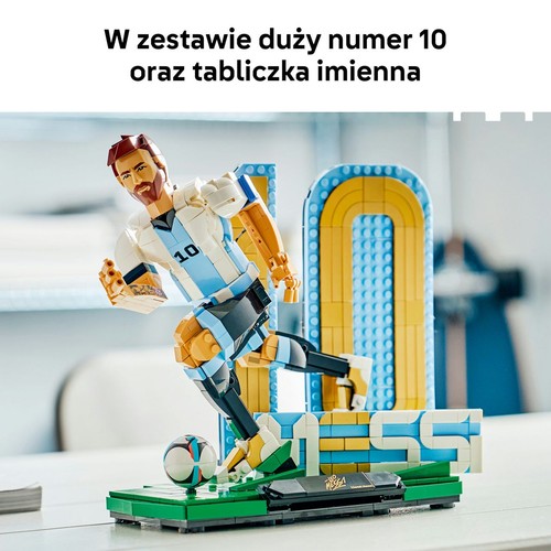 Editions Lionel Messi - piłkarska legenda 43015 LEGO 1 sztuka