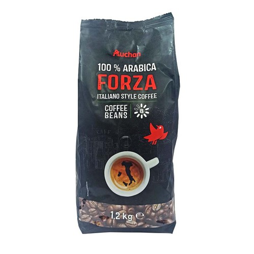 Kawa ziarnista Italiano Barista Forza Auchan 1,2 kg