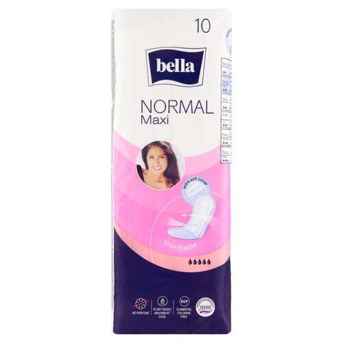 Podpaski higieniczne Normal Maxi Bella 10 sztuk