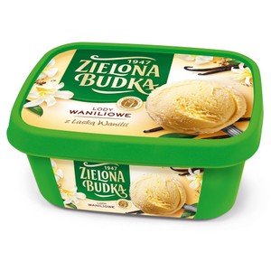 Lody waniliowe z laską wanilli Zielona Budka 1 l