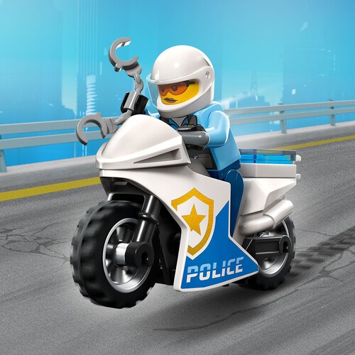 City Motocykl policyjny – pościg za samochodem 60392 LEGO 1 sztuka