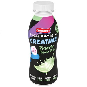 High Protein napój proteinowy z dodatkiem kreatyny smak pistacjowy Ehrmann 330 ml
