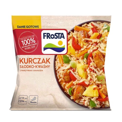 Kurczak słodko-kwaśny  FRoSTA 450 g