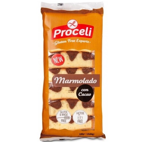 Ciasto marmurkowe z kakao bezglutenowe Proceli 180 g