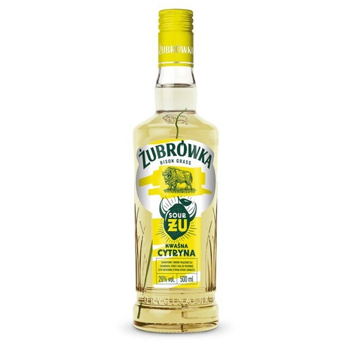 Wódka smakowa Sour Żu kwaśna cytryna alk. 26,0% obj. Żubrówka  500 ml