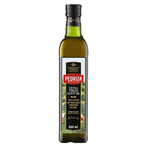 Oliwa z oliwek extra virgin z pierwszego tłoczenia Pedriza 500 ml