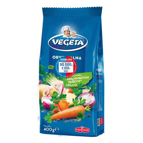 Oryginalna Przyprawa warzywna do potraw Vegeta 400 g