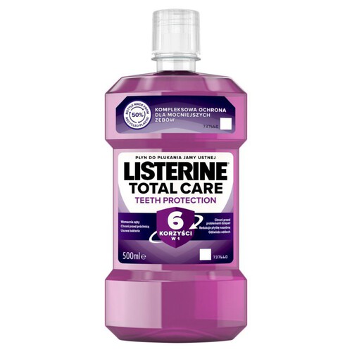 Płyn do płukania jamy ustnej total care Listerine 500 ml