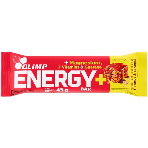 Baton Energy+ bar peanut caramel  Olimp Sport 45 g