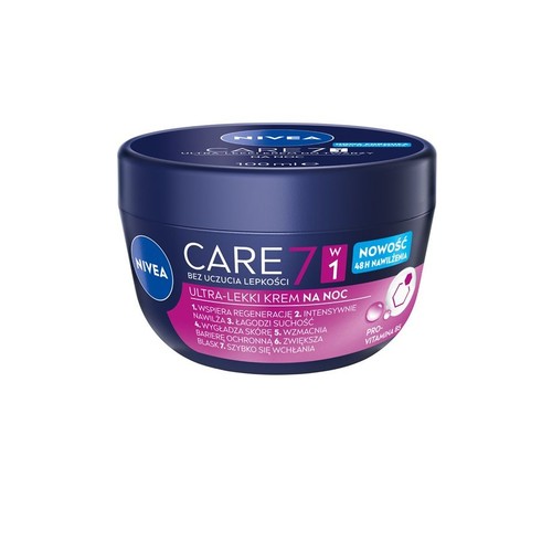 Krem do twarzy na noc Care 3w1 Nivea 100 ml