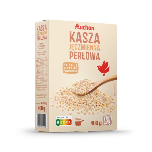 Kasza jęczmienna perłowa. Auchan 400 g