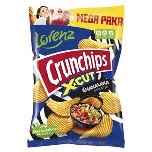 X-cut Chipsy ziemniaczane o smaku chakalaka  Crunchips 200 g