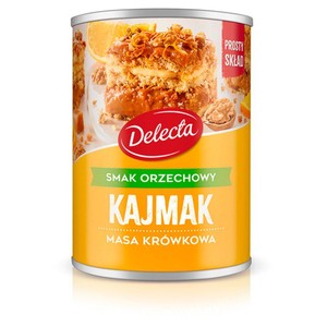 Kajmak Masa krówkowa smak orzechowy Delecta 400 g