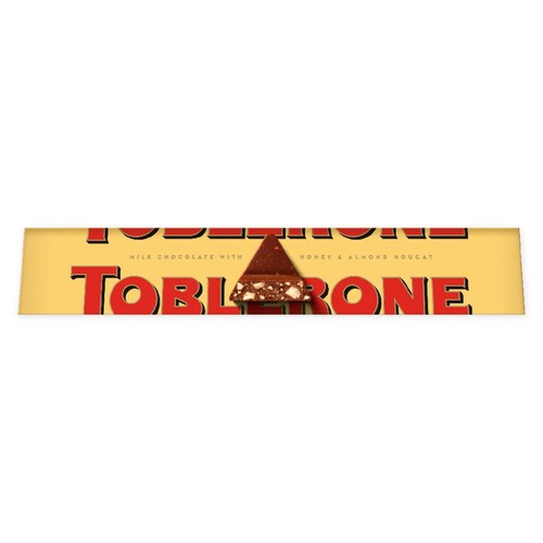 Szwajcarska czekolada mleczna z nugatem miodowo-migdałowym  Toblerone 100 g