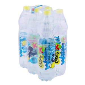 Napój owocowy Water o smaku cytryny Kubuś 6 x 1,5 l