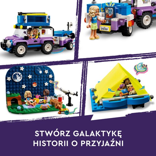 Friends Kamper z mobilnym obserwatorium gwiazd 42603 LEGO zestaw