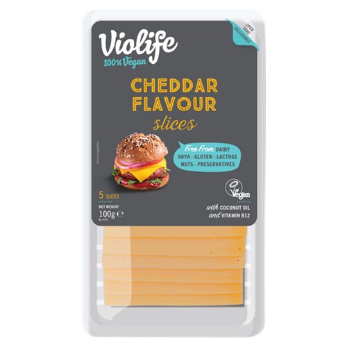 Wegański ser typu cheddar w plastrach Violife 100 g