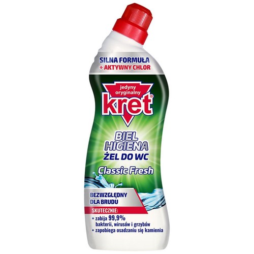 Żel do WC Classic Fresh  Kret 750 ml
