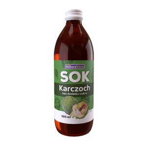 Sok karczoch, 100% soku NaturaVena 500 ml