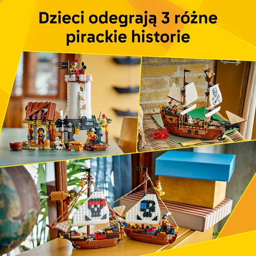 Creator 3 w 1 Legendarny statek piracki 31387 LEGO 1 sztuka