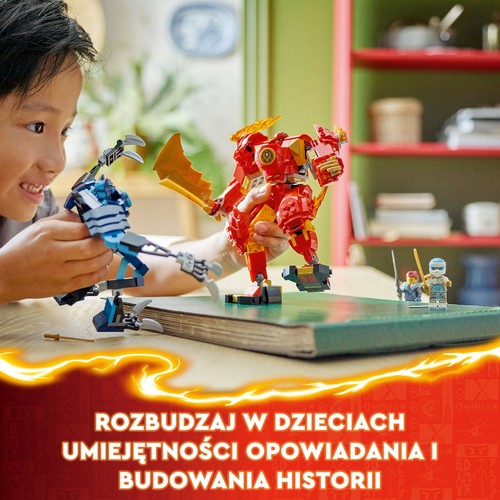 NINJAGO® Mech żywiołu ognia Kaia 71808 LEGO 1 sztuka