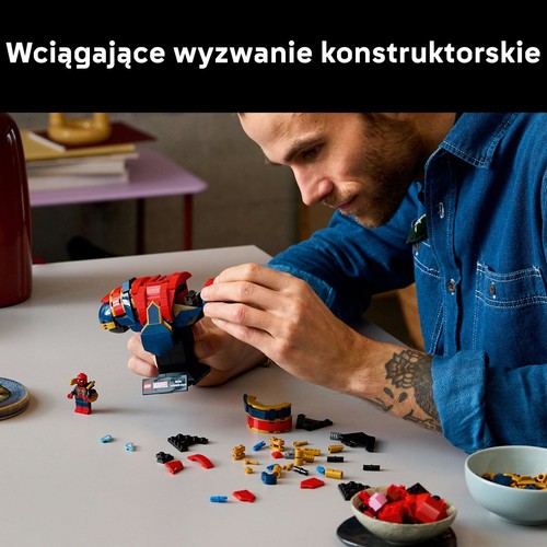 Zestaw Marvel Popiersie Iron Spider-Mana 76326 LEGO 1 sztuka