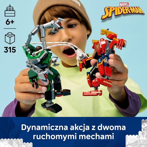 Marvel Bitwa mechów: Spider-Man kontra Doc Ock 76338 LEGO 1 sztuka