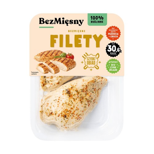 Bezmięsne filety z kurczaka BezMięsny 170 g