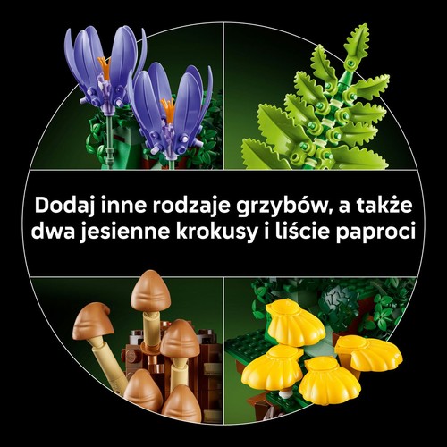 Botanicals Grzyby leśne 11505 LEGO 1 sztuka
