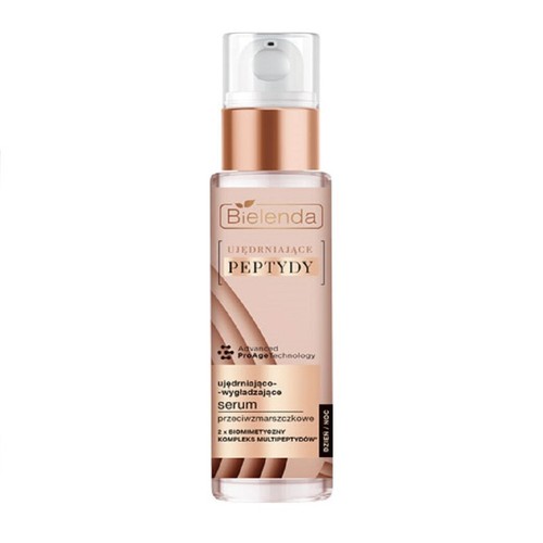 Ujędrniająco – wygładzające serum przeciwzmarszczkowe, dzień i noc Bielenda  30 ml