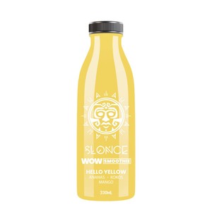 WOW Smoothie HPP Hello Yellow Słońce 330 ml