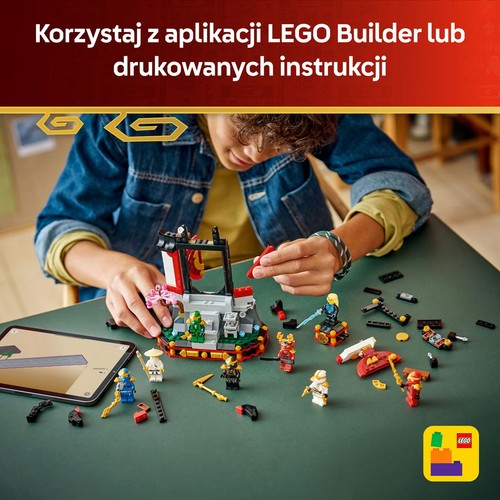 NINJAGO® Ozdoba z postaciami ninja — 15-lecie 71866 LEGO 1 sztuka
