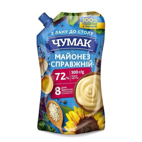 Majonez 72%  Czumak 300 g