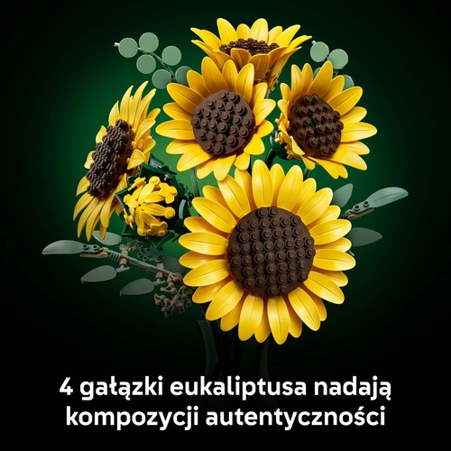 Botanicals Bukiet słoneczników 11502, kwiatowa dekoracja LEGO 1 sztuka