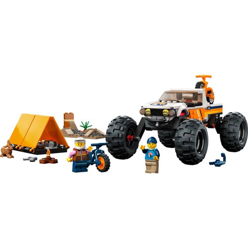 City Przygody samochodem terenowym z napędem 4x4 60387 LEGO 1 sztuka