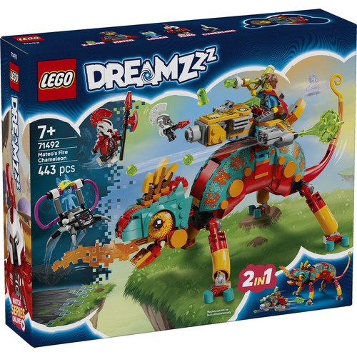 Zestaw DREAMZzz™ Ognisty kameleon Mateo 71492 LEGO 1 sztuka