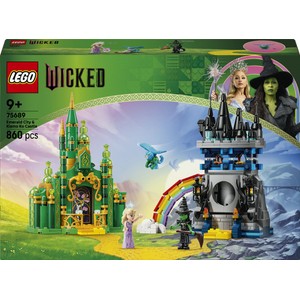 Zabawka konstrukcyjna Wicked Emerald City i Kiamo Ko Castle 75689 LEGO 1 sztuka