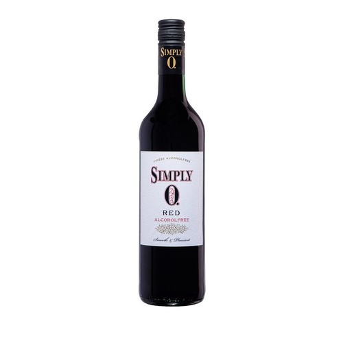 Wino czerwone bezalkoholowe alk. do 0,5% obj. Simply0 750 ml