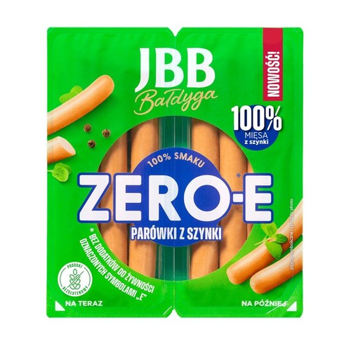 Parówki z szynki Zero-e  JBB 190 g