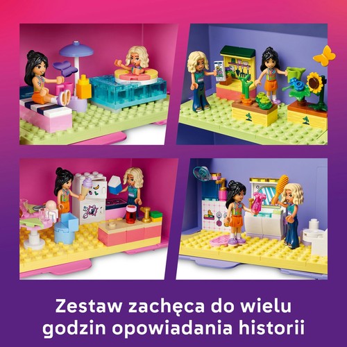 Friends Kreatywna walizka z domkiem dla lalek 42697 LEGO 1 sztuka