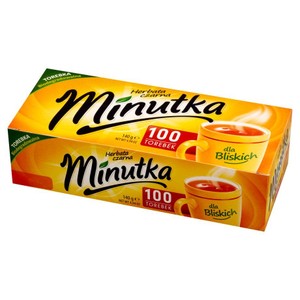 Herbata czarna Minutka 100 torebek