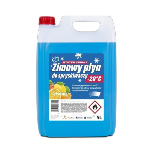 Płyn do spryskiwacza zimowy -20C cytrus Parys  5 l