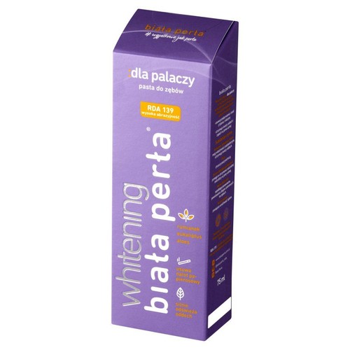 Pasta do zębów dla palaczy Biała Perła 75 ml