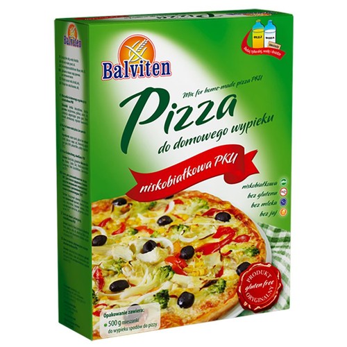 Pizza do domowego wypieku niskobiałkowa PKU Balviten  500 g