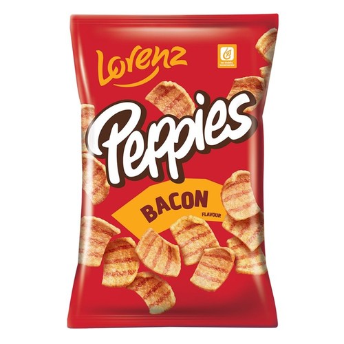 Chrupki ziemniaczano-pszenne o smaku bekonu Peppies 100 g