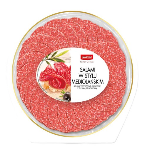 Salami w stylu Mediolańskim  Marten 80 g