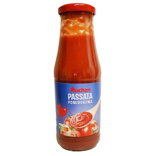 Passata pomidorowa klasyczna Auchan 680 g