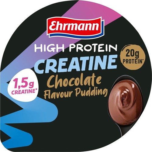 High Protein Deser mleczny o smaku czekoladowym z dodatkiem kreatyny Ehrmann 230 g