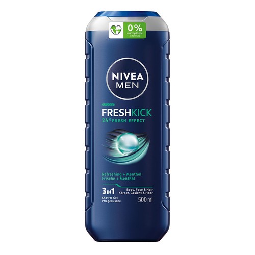 Żel pod prysznic Fresh Kick NIVEA MEN 500 ml