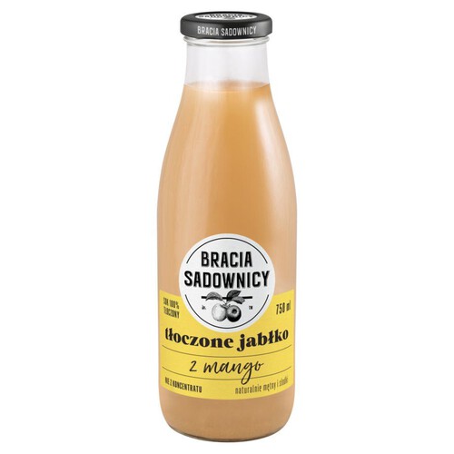 Tłoczone jabłko z mango sok Bracia Sadownicy 750 ml